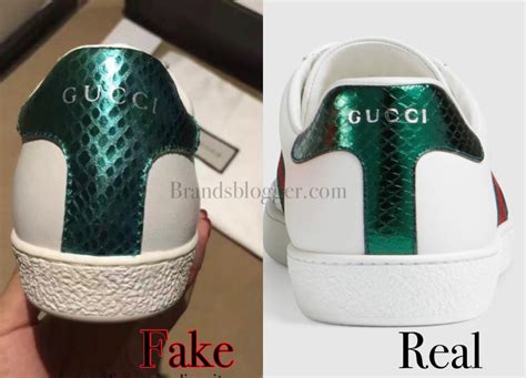 gucci sneakers fake vs original|gucci ace sneakers snakes.